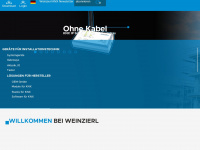 weinzierl.de Webseite Vorschau