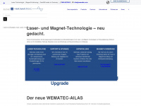 wematec.com Webseite Vorschau