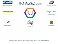 wenzelgmbh-online.de Webseite Vorschau