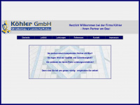 koehler-pflasterbau.de Webseite Vorschau