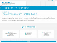 rauscher-engineering.net Webseite Vorschau