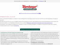 wernberger-champignons.de Webseite Vorschau