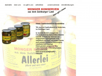 monger.at Webseite Vorschau