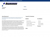 diamonex.com Webseite Vorschau