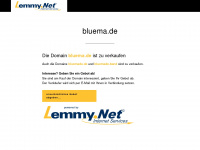 bluema.de Webseite Vorschau