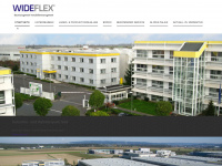 wideflex.de Webseite Vorschau