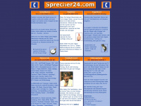 sprecher24.com Webseite Vorschau