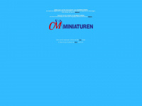 cm-miniaturen.de Webseite Vorschau