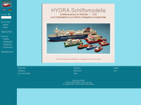 hydra1250.de Webseite Vorschau