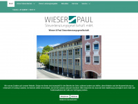 wieser-paul.de Webseite Vorschau