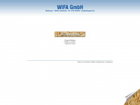 wifa-gmbh.de Webseite Vorschau