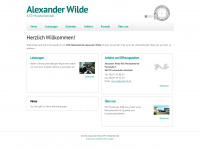 wilde-kfz.de Webseite Vorschau