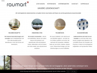 raumart.eu Webseite Vorschau