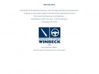 winbeck.de Webseite Vorschau