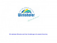 wirnshofer-sbh.de Webseite Vorschau