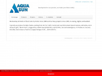 aqua-sun.net Webseite Vorschau