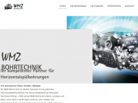 wmz-bohrtechnik.de Webseite Vorschau