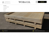 woba-exportverpackungen.de Webseite Vorschau