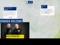 wolf-promotion.de Webseite Vorschau