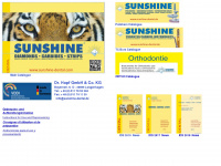 sunshine-dental.de Webseite Vorschau