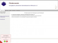 foerderverein-wolnzach.de Webseite Vorschau