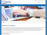it-systemcom.de Webseite Vorschau