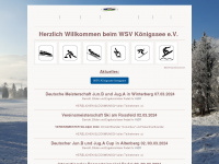 wsv-koenigssee.de Webseite Vorschau