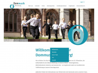 wuerzburger-dommusik.de Webseite Vorschau
