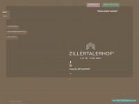 zillertalerhof.at Webseite Vorschau