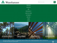 weyerhaeuser.com Webseite Vorschau