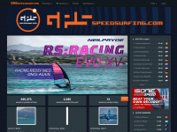 gps-speedsurfing.com Webseite Vorschau