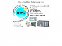 wwuelektronik.com Webseite Vorschau