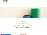 stoeckl-physio.de Webseite Vorschau