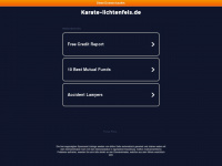 karate-lichtenfels.de Webseite Vorschau