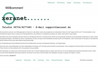 xeranet.de Webseite Vorschau