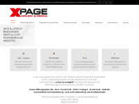 xpage.de Webseite Vorschau