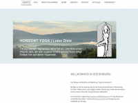 horizont-yoga.de Webseite Vorschau