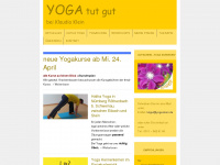 yoga-klein.de Webseite Vorschau