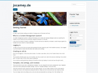 jocamey.de Webseite Vorschau