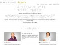 zahnaerzte-deisenhofen.de Webseite Vorschau