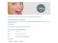 zahnarzt-dr-motz.de Webseite Vorschau