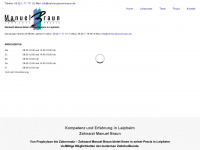 zahnarztpraxis-braun.de Webseite Vorschau