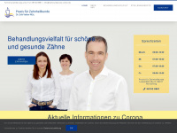 zahnarztpraxis-vetter.de Webseite Vorschau