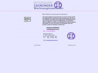 zaininger-wzm.de Webseite Vorschau