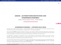 zarian.de Webseite Vorschau