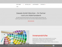 zawada-gmbh.com Webseite Vorschau