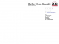 zeiler-bau-gmbh.de Webseite Vorschau