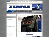 zerrle.com Webseite Vorschau