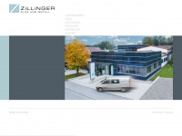 zillinger-glasbau.de Webseite Vorschau
