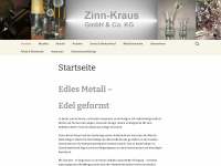 zinn-kraus.de Webseite Vorschau